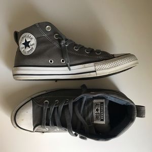 Grey High Top Chuck Taylor All Stars